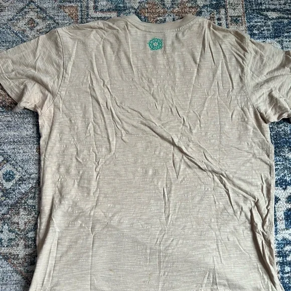Natural Life Live Hippie Beige T-Shirt - Picture 4 of 5